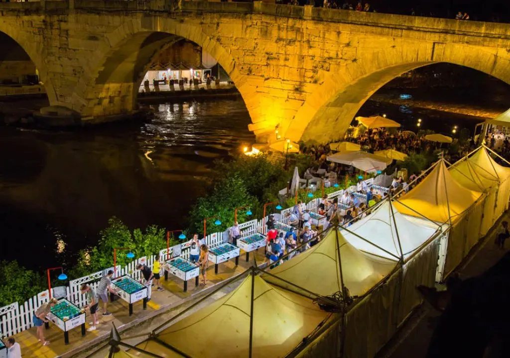 Nell'immagine il Tevere