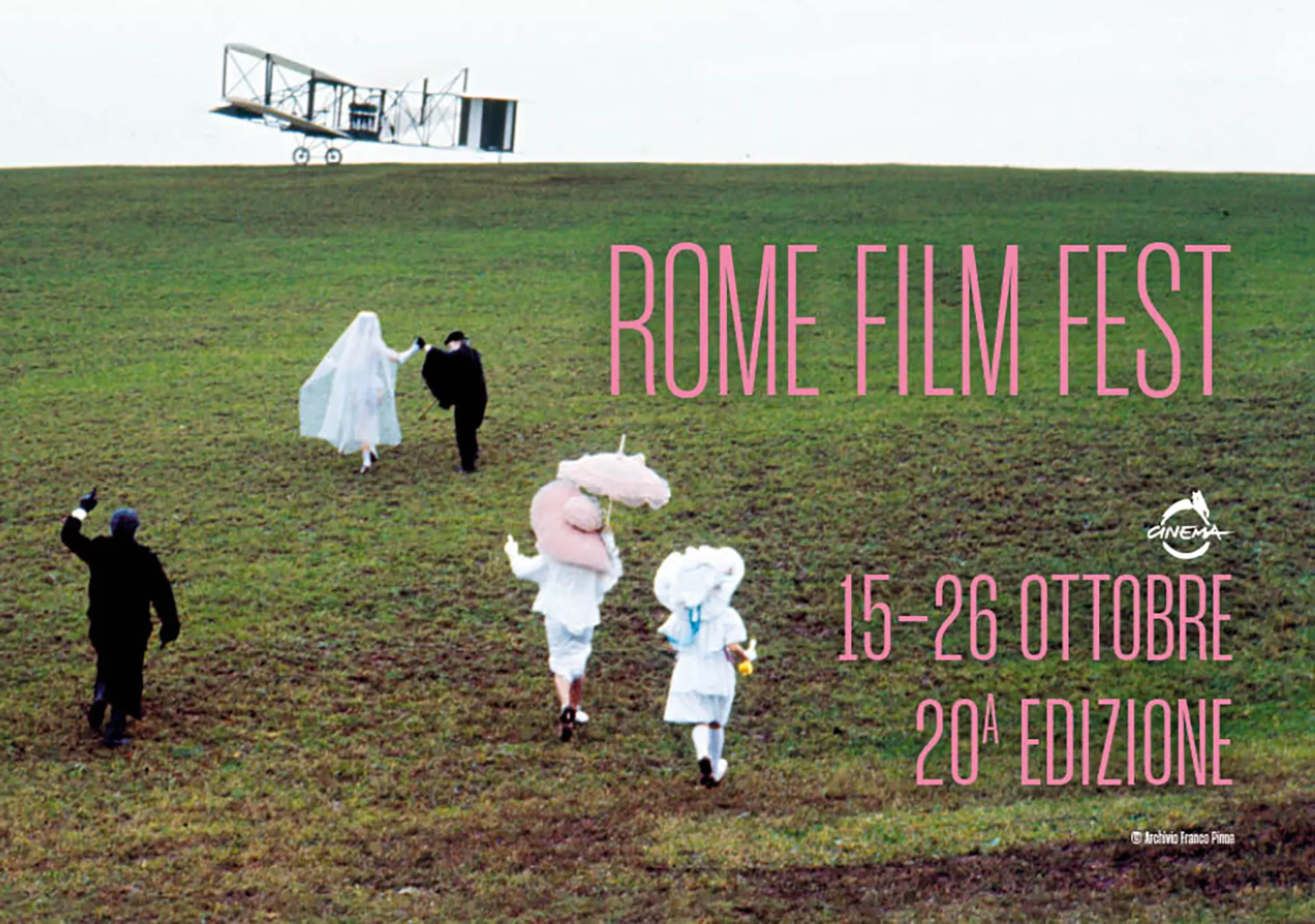 Nell'immagine la locandina della Festa del cinema di Roma